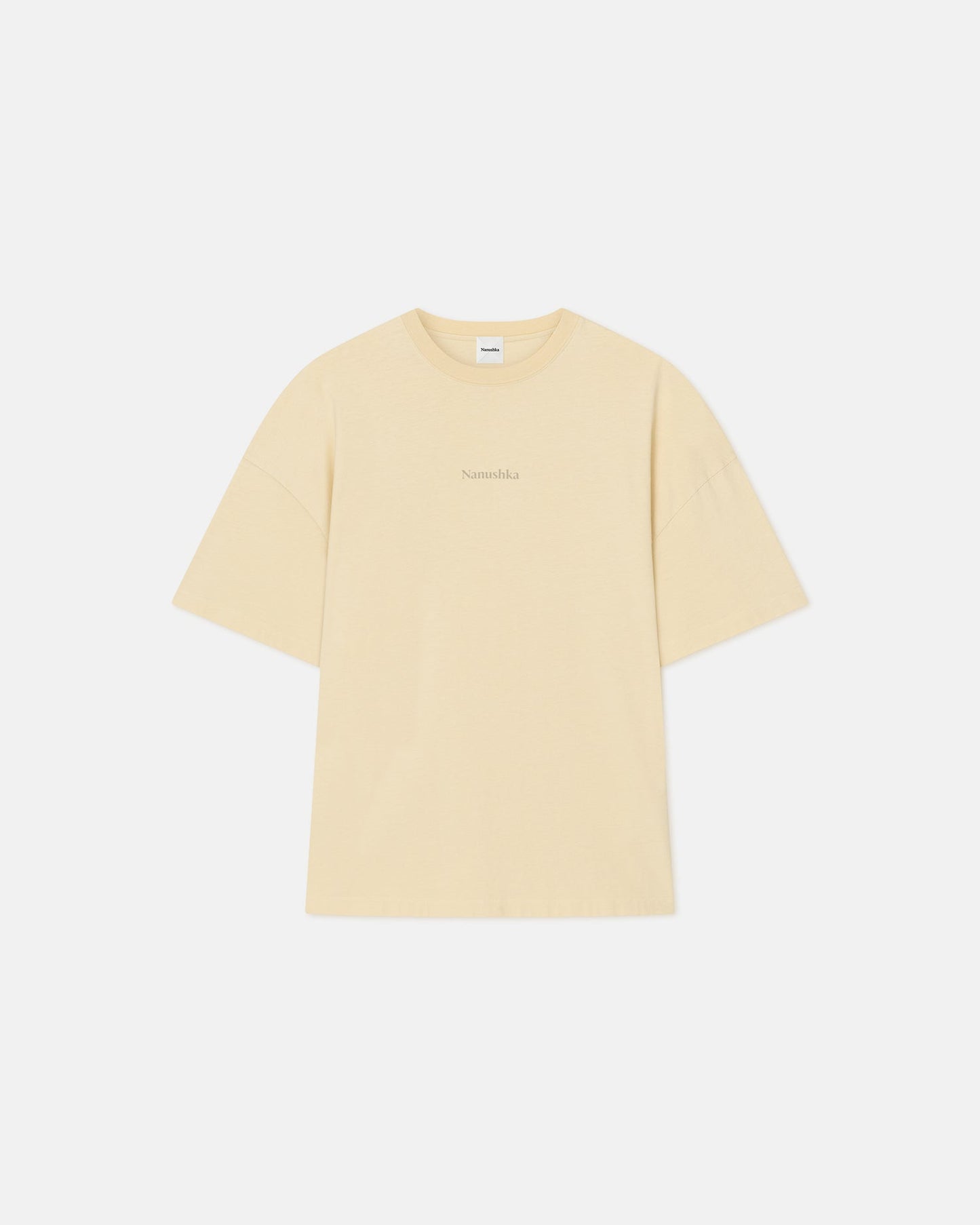 Wren - Printed Cotton-Jersey T-Shirt - Creme/Gingerbread Heart