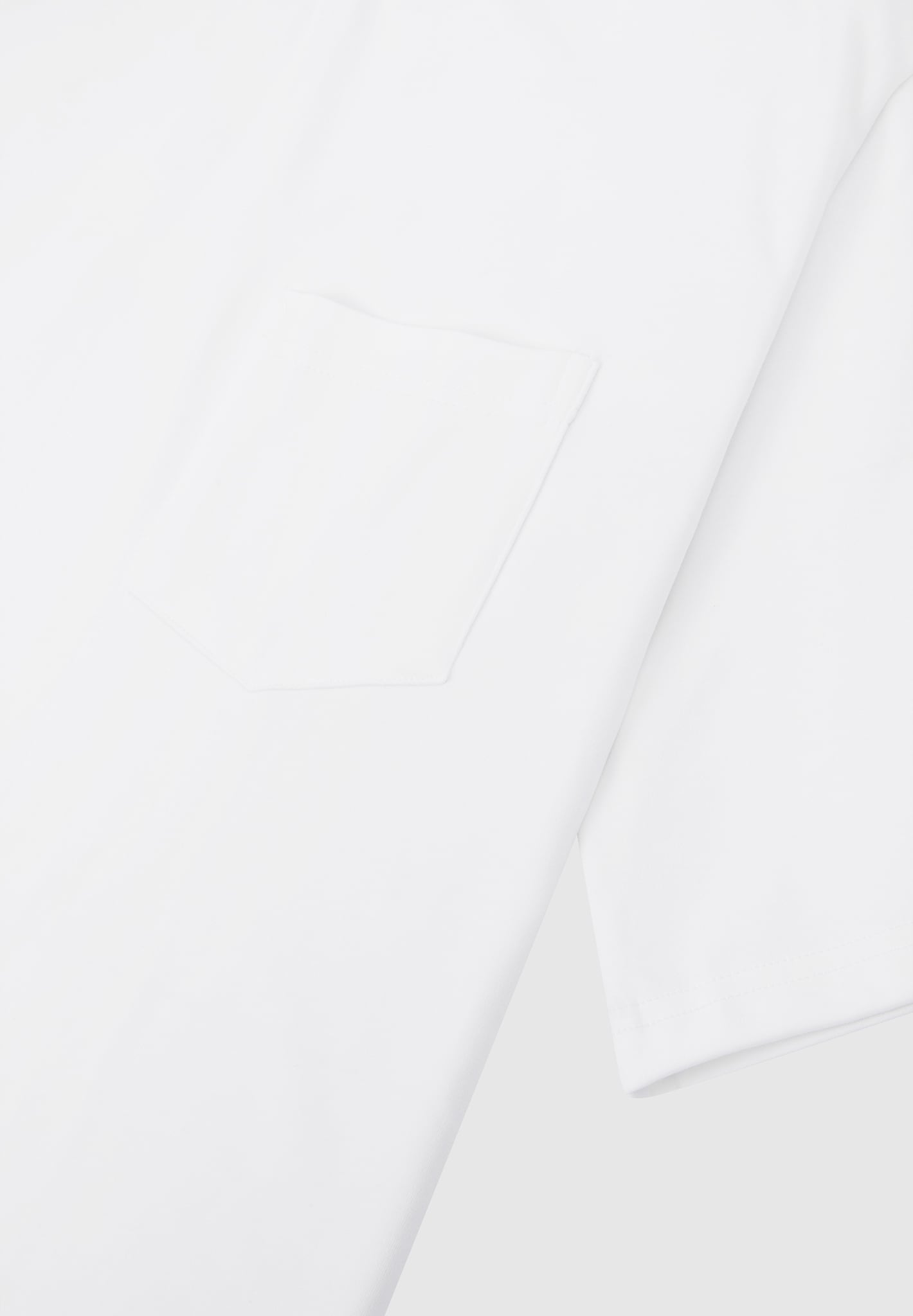 Oversized Fit Cotton T-Shirt - White